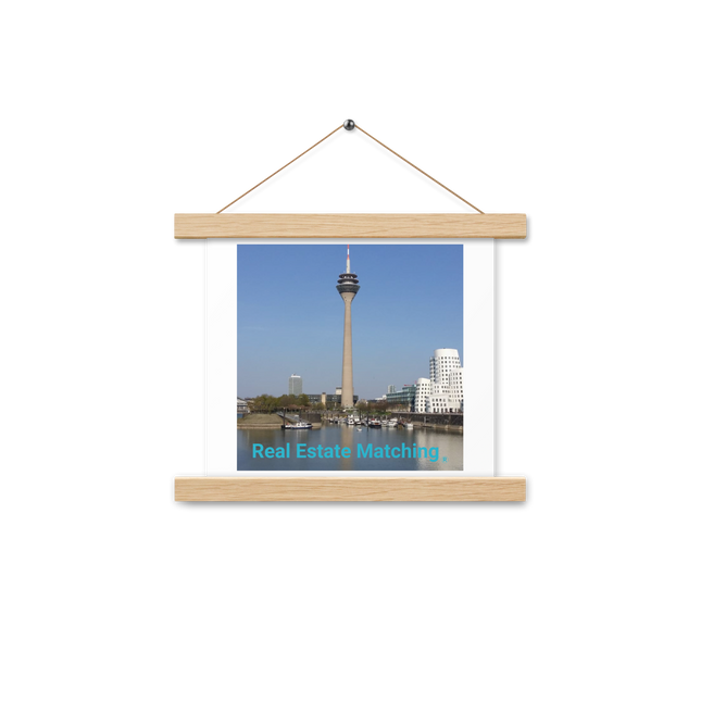 Lovely Sinari Poster with hangers with Real Estate Matching Logo