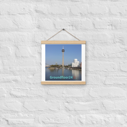 Lovely Sinari Poster with hangers with Groundfloor24 Logo