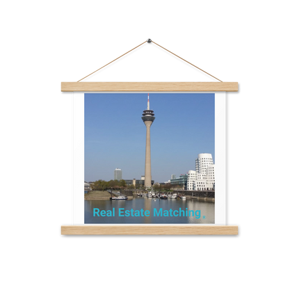 Lovely Sinari Poster with hangers with Real Estate Matching Logo