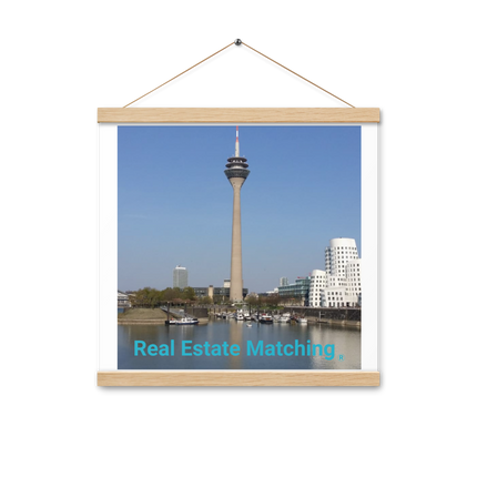 Lovely Sinari Poster with hangers with Real Estate Matching Logo