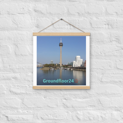 Lovely Sinari Poster with hangers with Groundfloor24 Logo