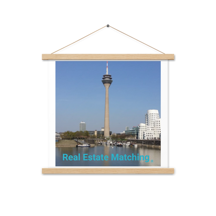 Lovely Sinari Poster with hangers with Real Estate Matching Logo