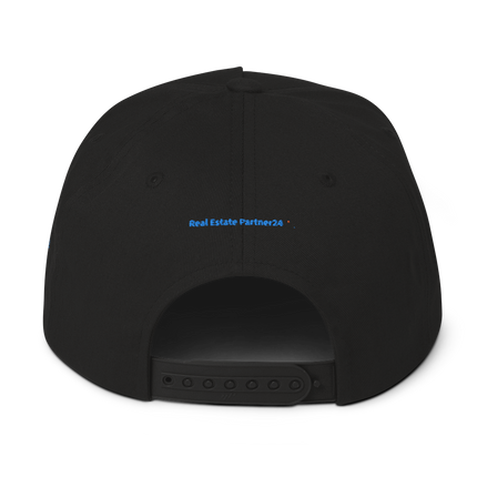 Austria Flat Bill Cap Real Estate Partner24 with 3 Logos.