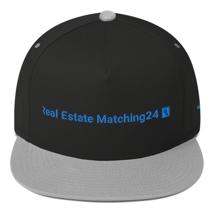 Bulgaria Flat Bill Cap Real Estate Matching24 with 3 Logos.