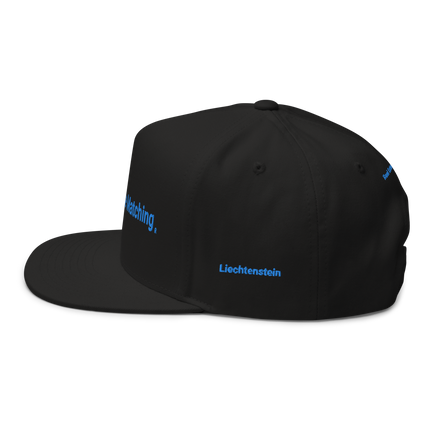 Liechtenstein Flat Bill Cap Real Estate Matching with 3 Logos