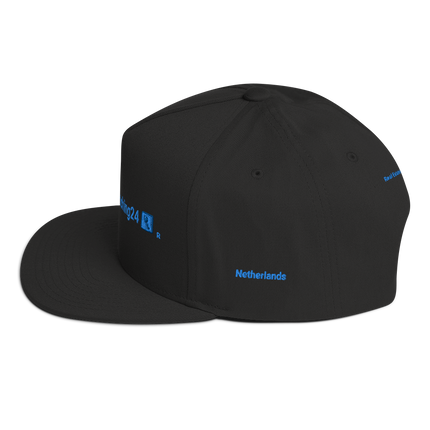 Netherlands Flat Bill Cap Real Estate Matching24 with 3 Logos.