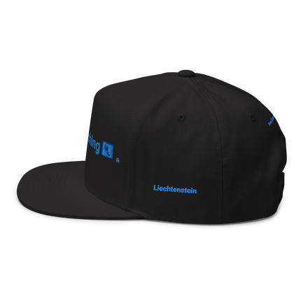 Liechtenstein Flat Bill Cap Real Estate Matching with 3 Logos.