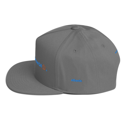 Albania Flat Bill Cap Real Estate Partner24 with 3 Logos.