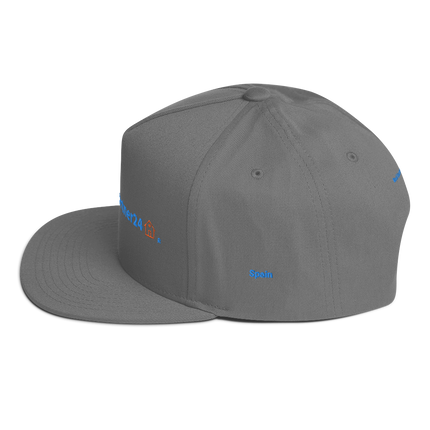 Spain Flat Bill Cap Real Estate Partner24 with 3 Logos.