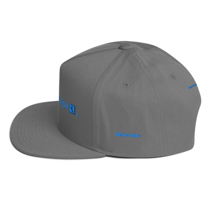 Netherlands Flat Bill Cap Real Estate Matching24 with 3 Logos.