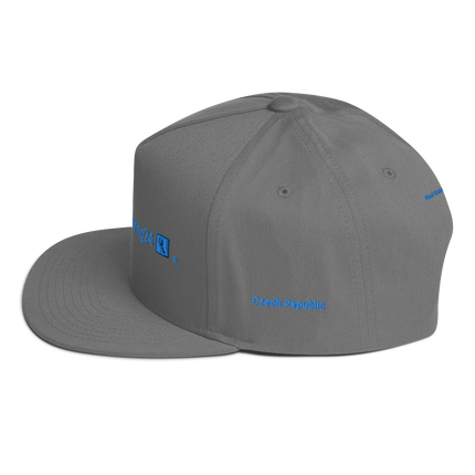 Czech Republic Flat Bill Cap Real Estate Matching24 with 3 Logos.