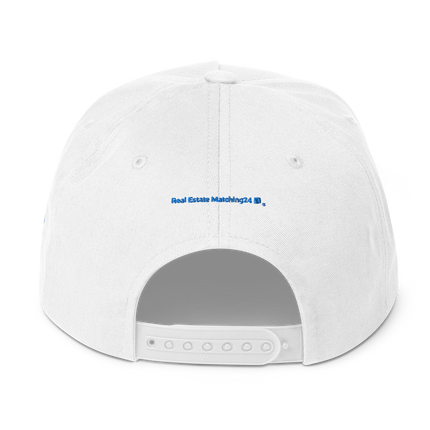 CroatiaFlat Bill Cap Real Estate Matching24 with 3 Logos.