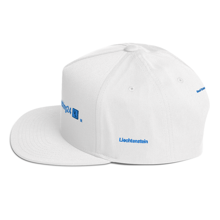 Liechtenstein Flat Bill Cap Real Estate Matching24 with 3 Logos.
