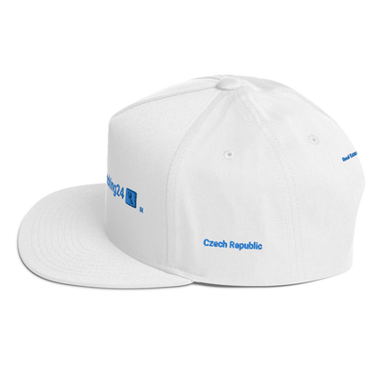 Czech Republic Flat Bill Cap Real Estate Matching24 with 3 Logos.