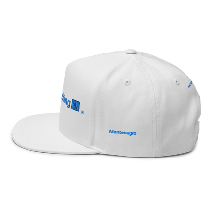 Montenegro Flat Bill Cap Real Estate Matching with 3 Logos.