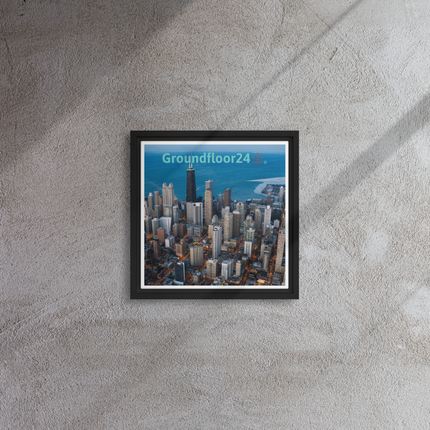 Beutiful Sinari Framed canvas with Groundfloor24 Logo