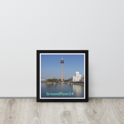 Lovely Sinari Framed canvas with Groundfloor24 Logo