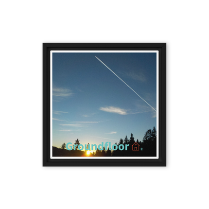 Attractive Sinari Framed canvas with Groundfloor with House Logo