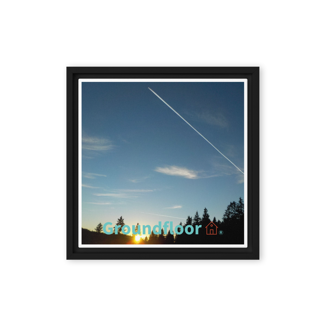 Attractive Sinari Framed canvas with Groundfloor with House Logo