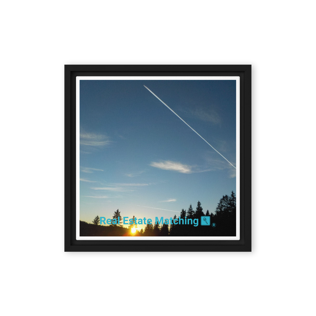 Attractive Sinari Framed canvas with realestatematching with key Logo