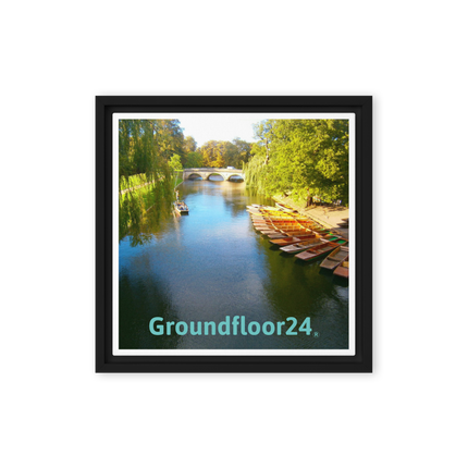 Beautiful Nature Framed canvas with Groundfloor24 without House Logo