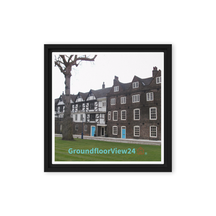Beautiful Palace Framed canvas with groundfloorview24 with House Logo