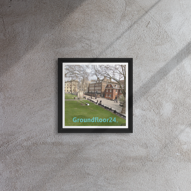 Beautiful Park Framed canvas with Groundfloor24 without House Logo
