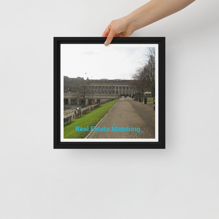Majestic Palace Framed canvas with realestatematching without key Logo
