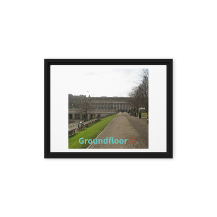 Majestic Palace Framed canvas with Groundfloor with House Logo