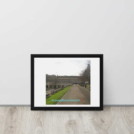 Majestic Palace Framed canvas with groundfloorview24 with House Logo