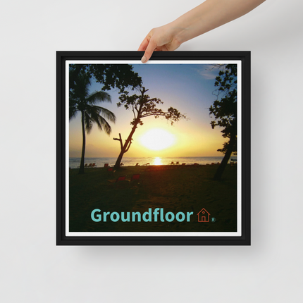Beautiful Sea View Framed canvas with Groundfloor with House Logo