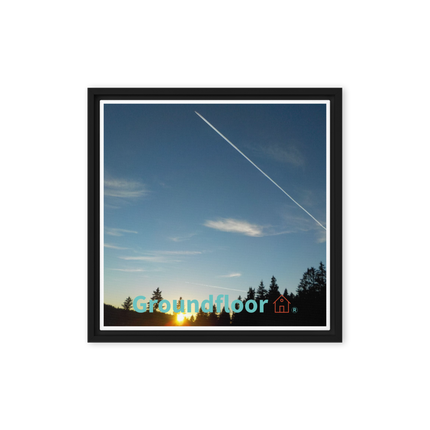 Attractive Sinari Framed canvas with Groundfloor with House Logo
