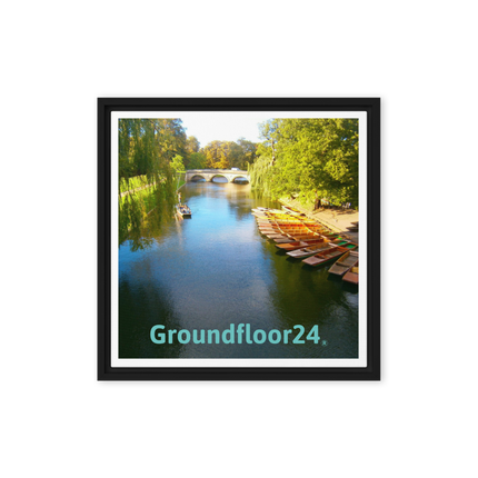 Beautiful Nature Framed canvas with Groundfloor24 without House Logo