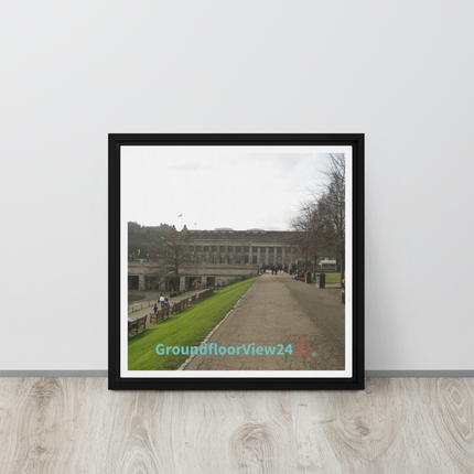 Majestic Palace Framed canvas with groundfloorview24 with House Logo
