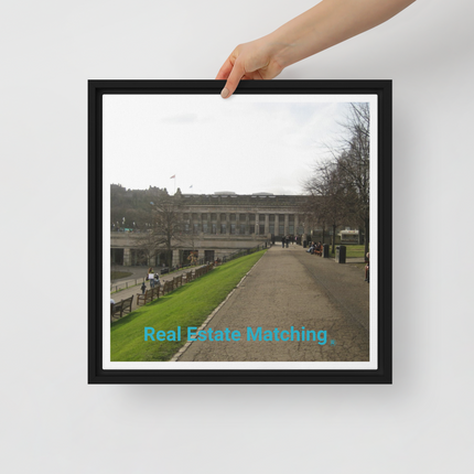 Majestic Palace Framed canvas with realestatematching without key Logo