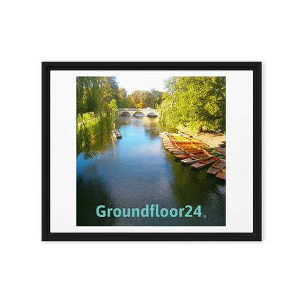 Beautiful Nature Framed canvas with Groundfloor24 without House Logo