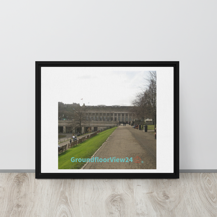 Majestic Palace Framed canvas with groundfloorview24 with House Logo
