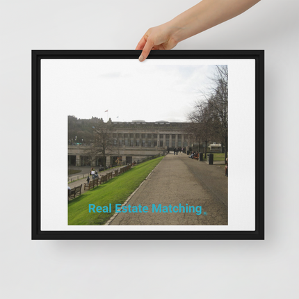 Majestic Palace Framed canvas with realestatematching without key Logo