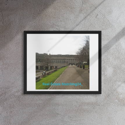 Majestic Palace Framed canvas with realestatematching24 without key Logo
