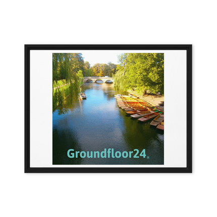 Beautiful Nature Framed canvas with Groundfloor24 without House Logo