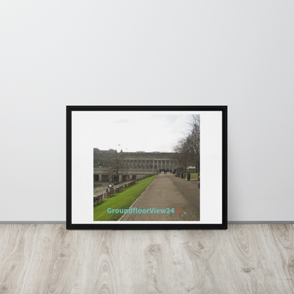 Majestic Palace Framed canvas with groundfloorview24 with House Logo