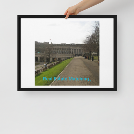 Majestic Palace Framed canvas with realestatematching without key Logo