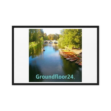 Beautiful Nature Framed canvas with Groundfloor24 without House Logo