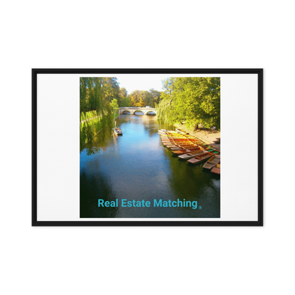 Beautiful Nature Framed canvas with realestatematching without key Logo
