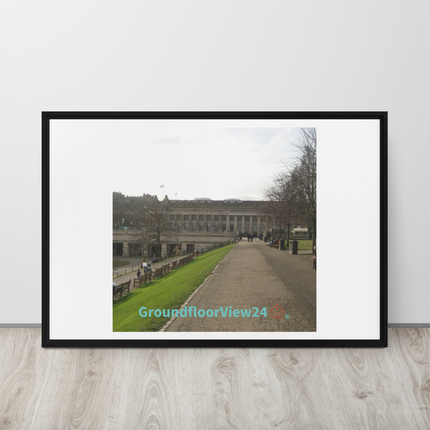 Majestic Palace Framed canvas with groundfloorview24 with House Logo