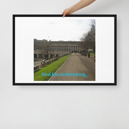 Majestic Palace Framed canvas with realestatematching without key Logo