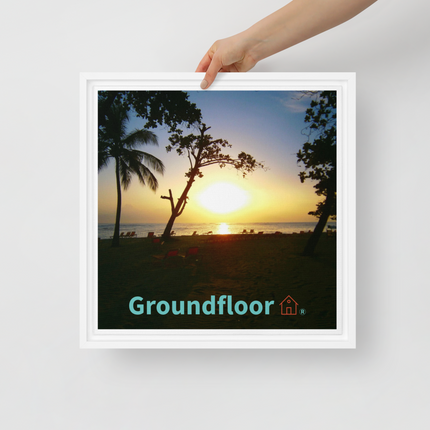 Beautiful Sea View Framed canvas with Groundfloor with House Logo