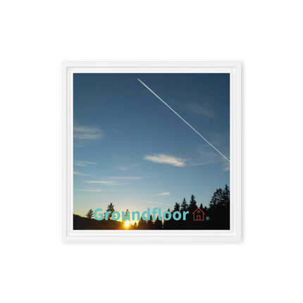 Attractive Sinari Framed canvas with Groundfloor with House Logo