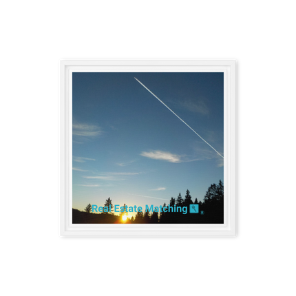 Attractive Sinari Framed canvas with realestatematching with key Logo