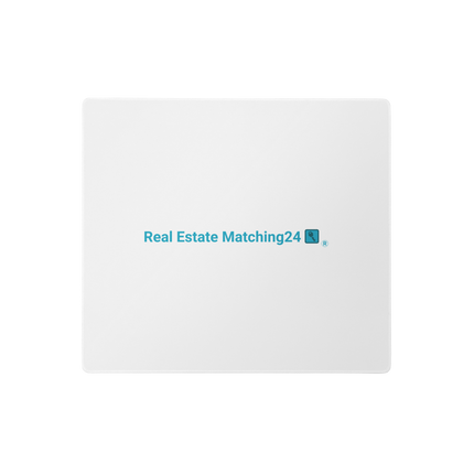 Gaming mouse pad with Real Estate Matching24 Logo